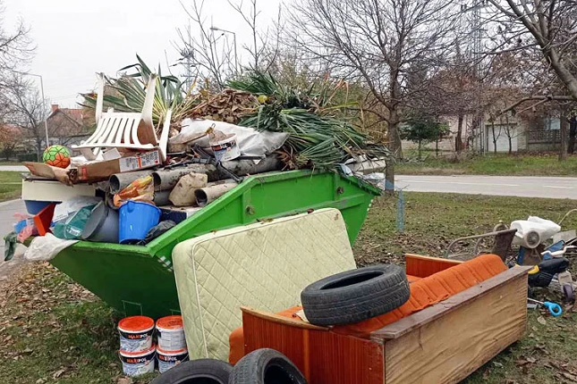 Kontejneri za kabasti otpad sledeće nedelje u Ljutovu i Tavankutu