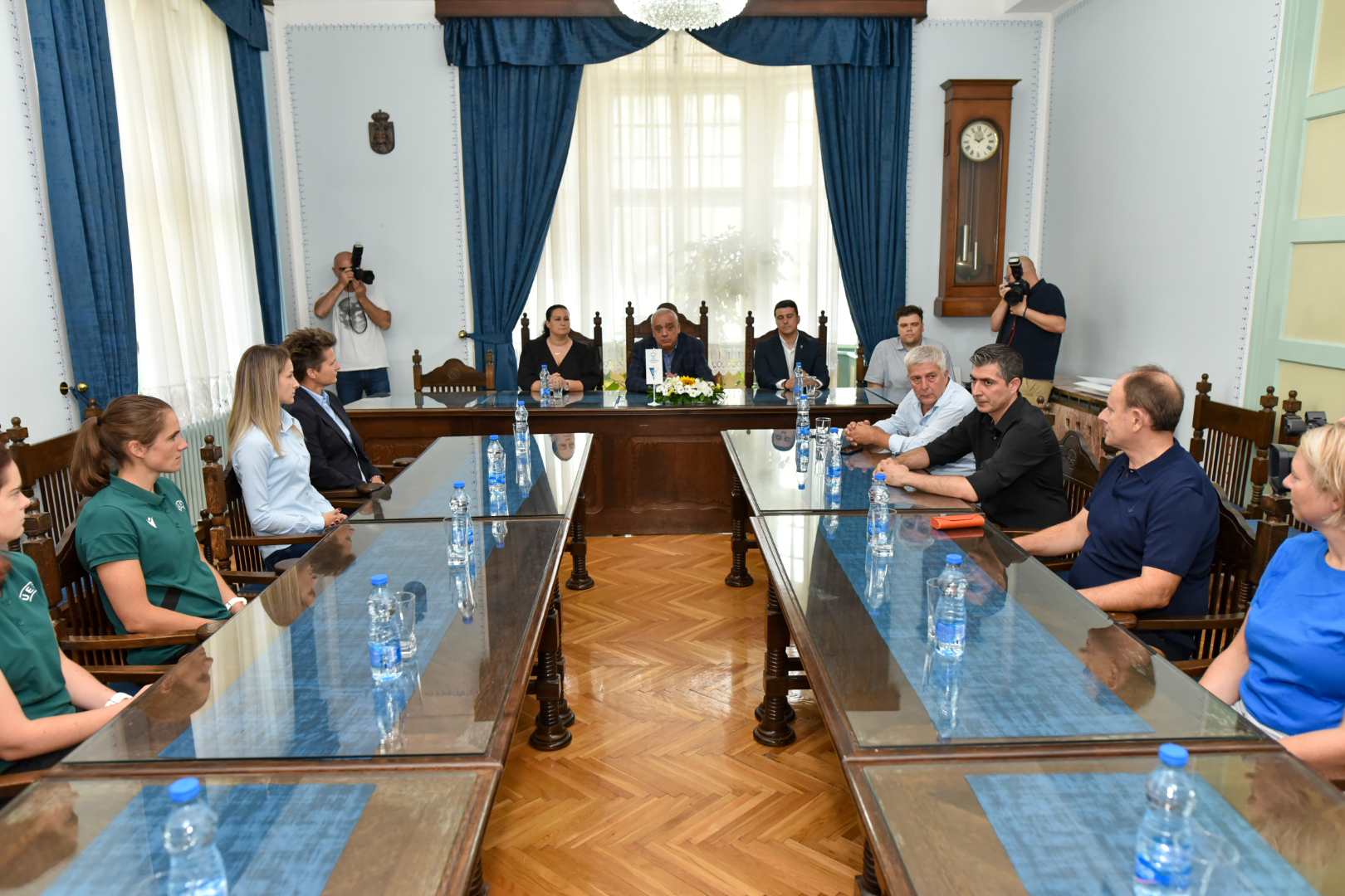 Subotica - prijem delegacije UEFA
