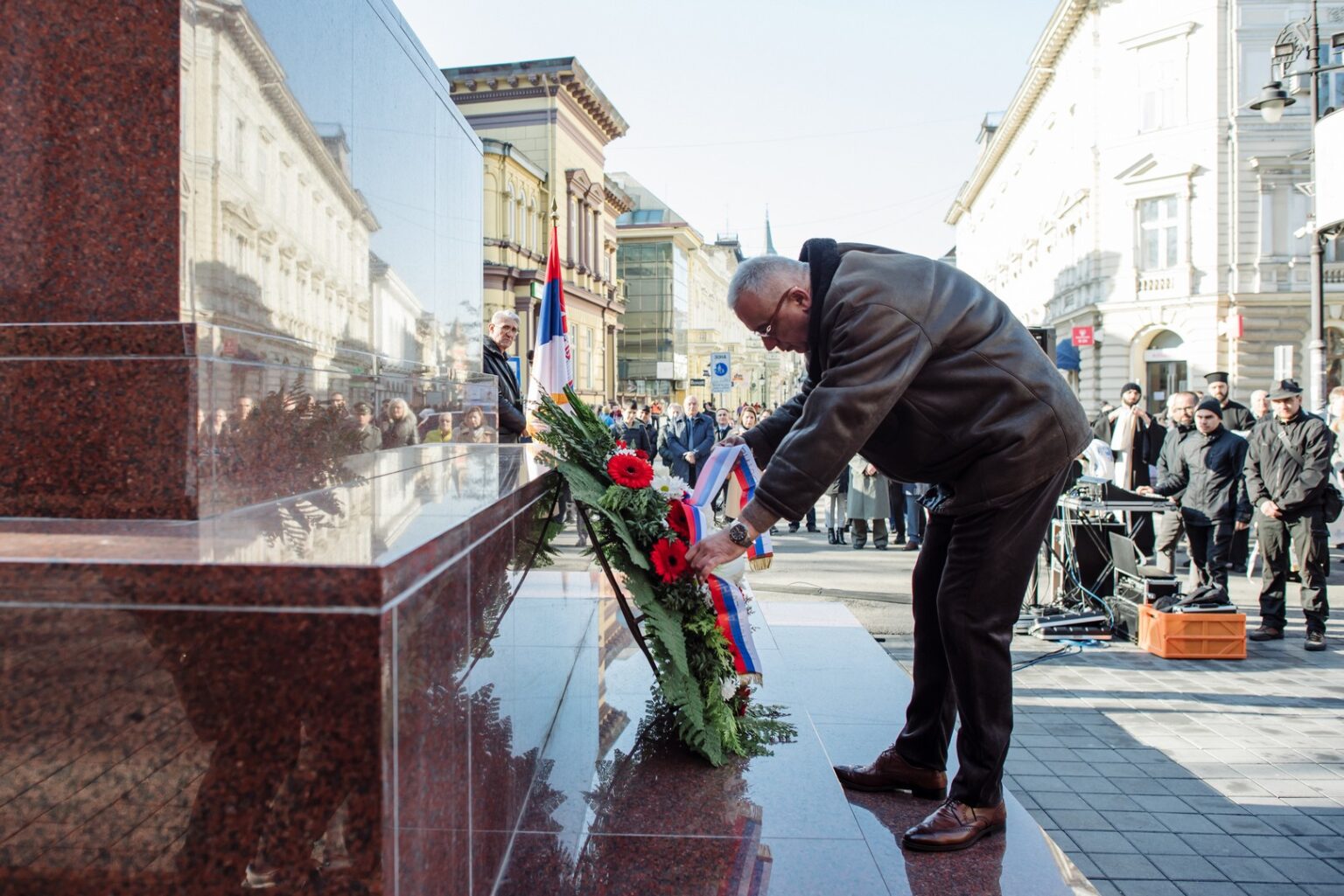 U Subotici položeni venci na spomenik Kralju Petru Prvom povodom 25. novembra 1918. godine