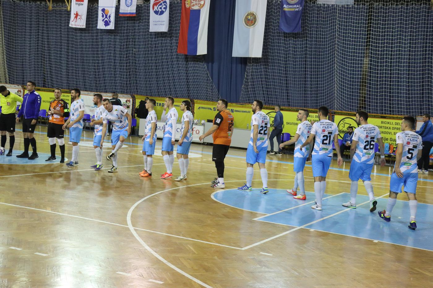 Futsaleri Spartaka naneli prvi poraz ekipi SAS-a