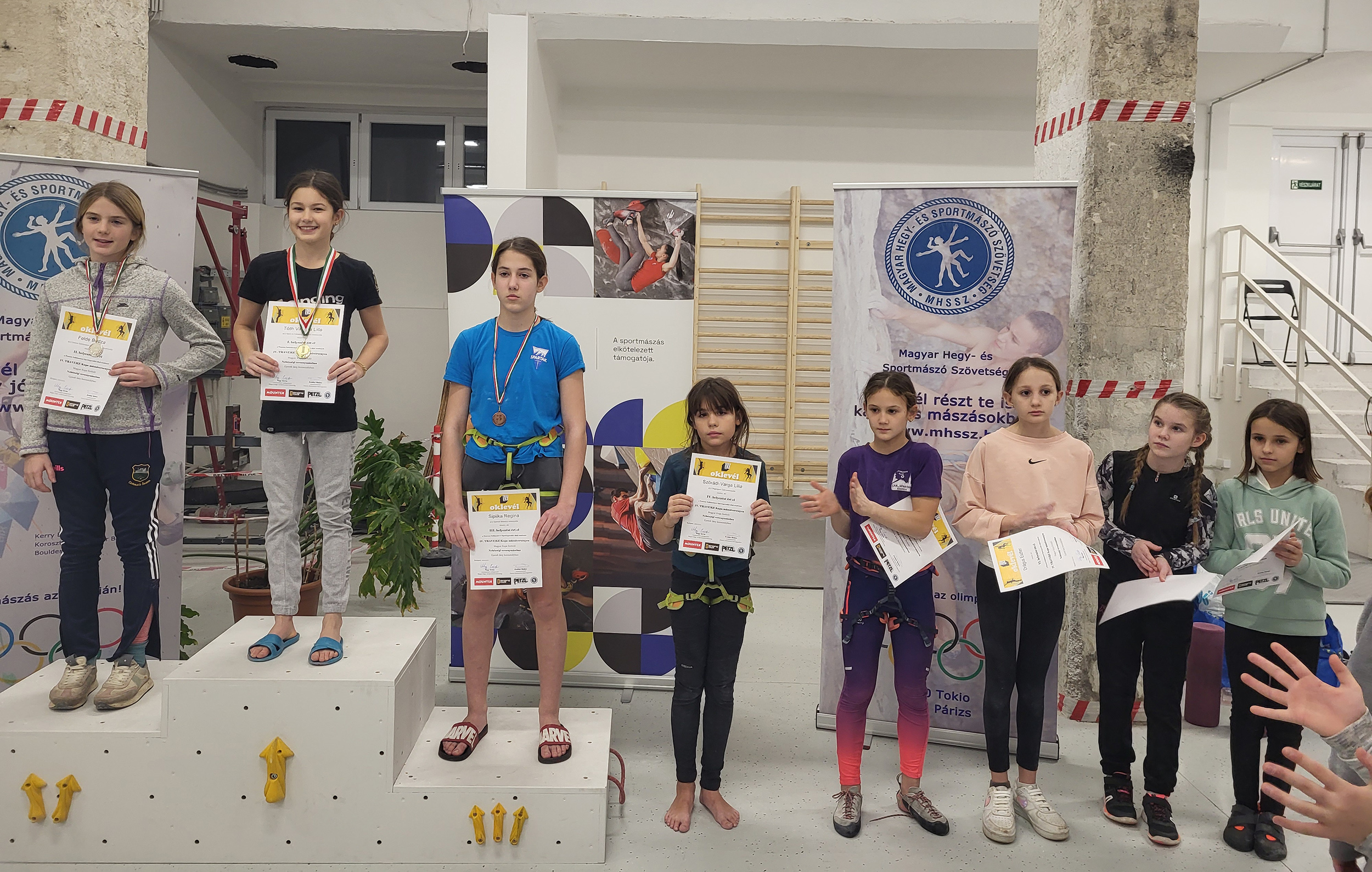 Uspešni sportski penjači Spartaka na državnom prvenstvu Mađarske