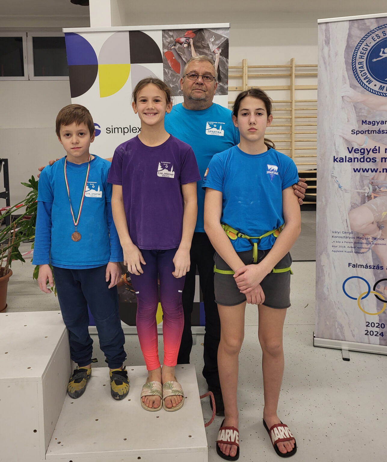 Uspešni sportski penjači Spartaka na državnom prvenstvu Mađarske
