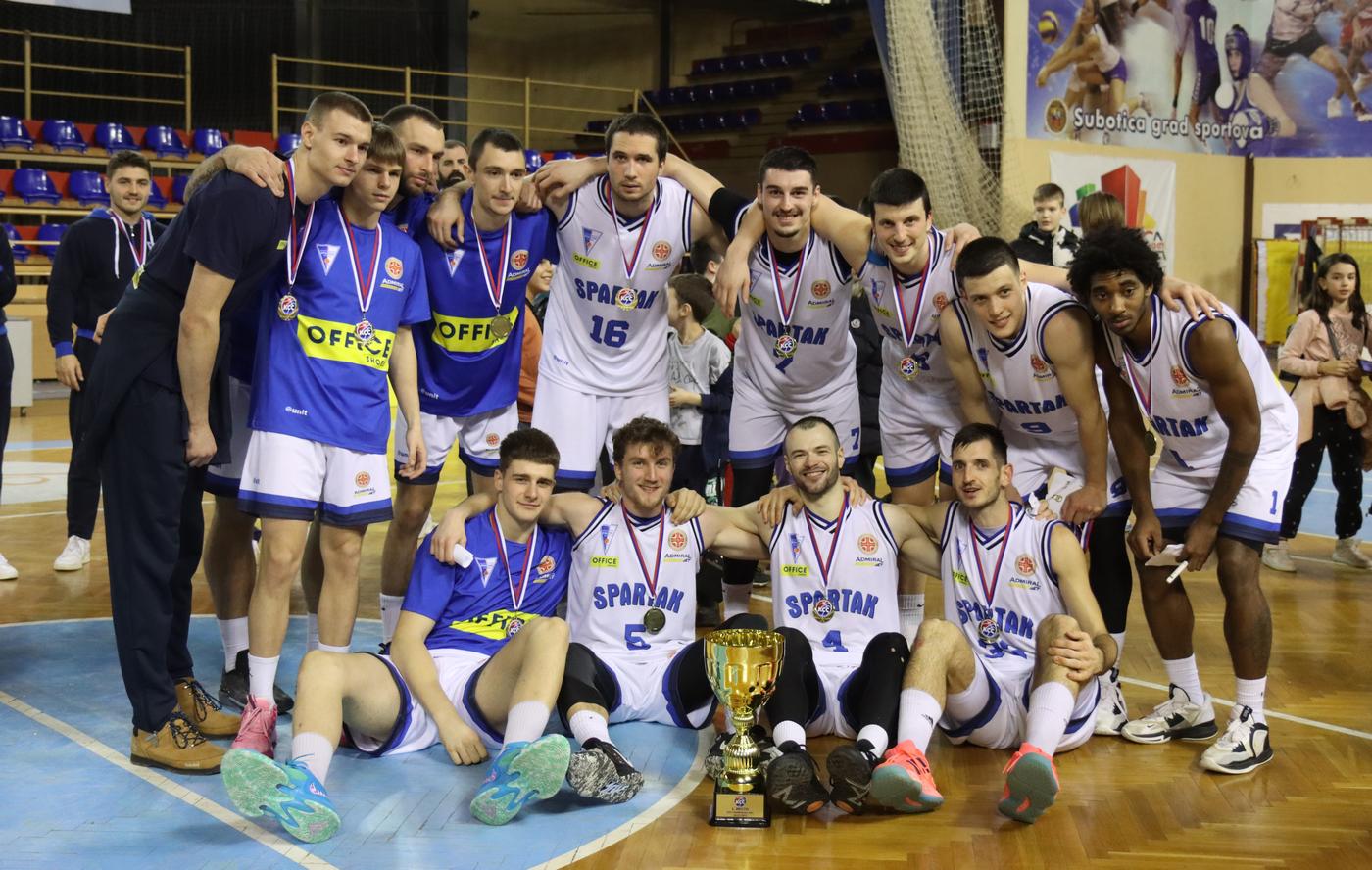 Košarkaši Spartaka osvojili Kup Srbije drugog nivoa