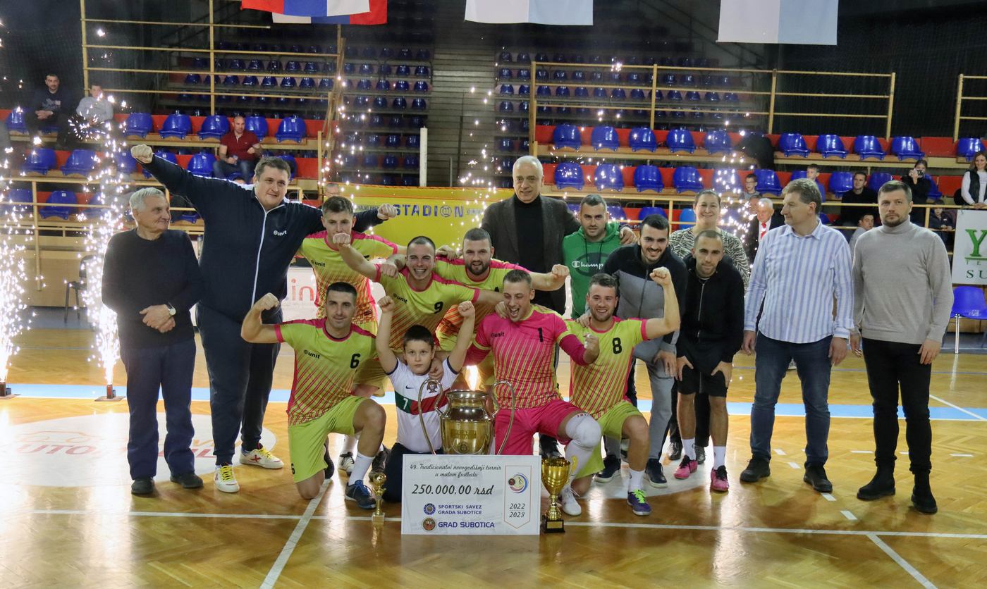 NTM Čikerija pobednik Novogodišnjeg turnira u malom fudbalu