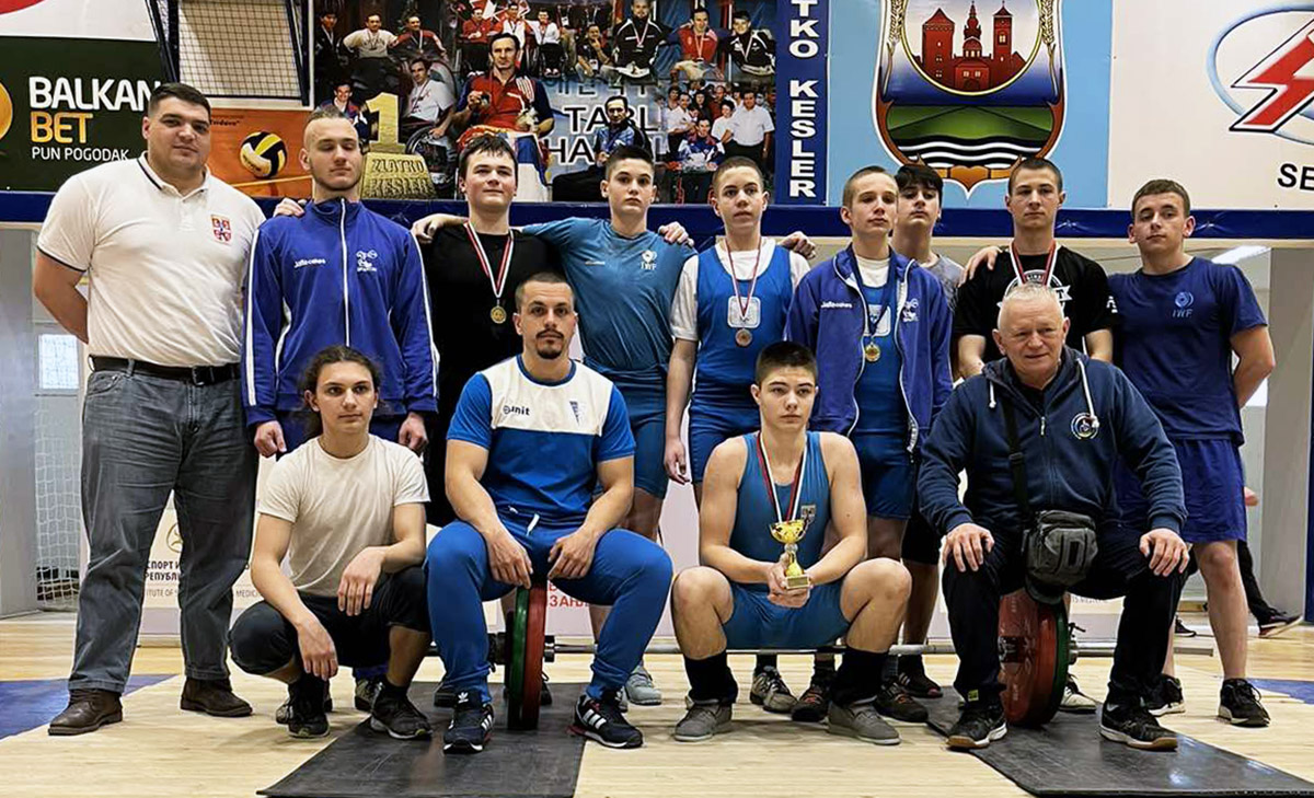 Subotički dizači tegova pobednici na Prvenstvu Vojvodine