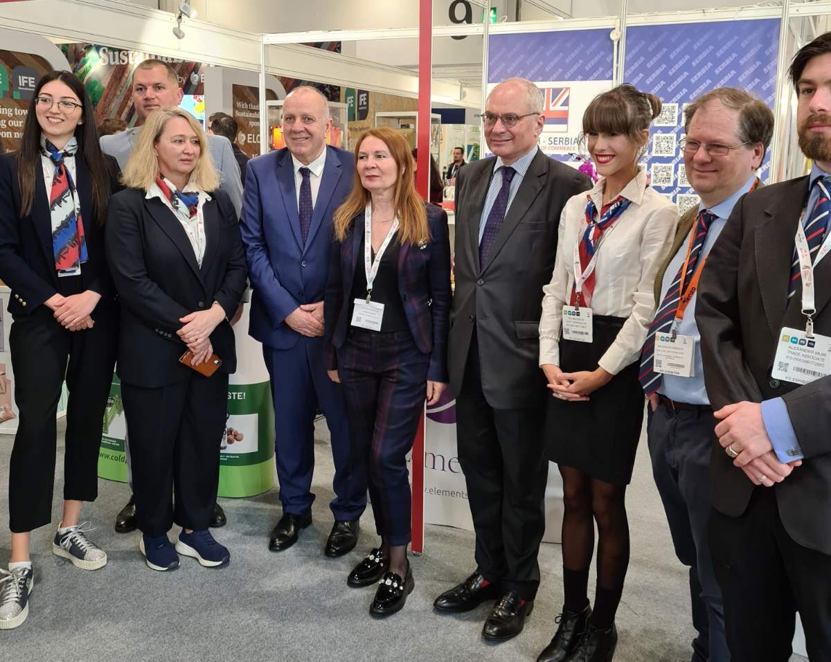 Zapažen nastup PKV i naših privrednika na Sajmu hrane i pića u Londonu