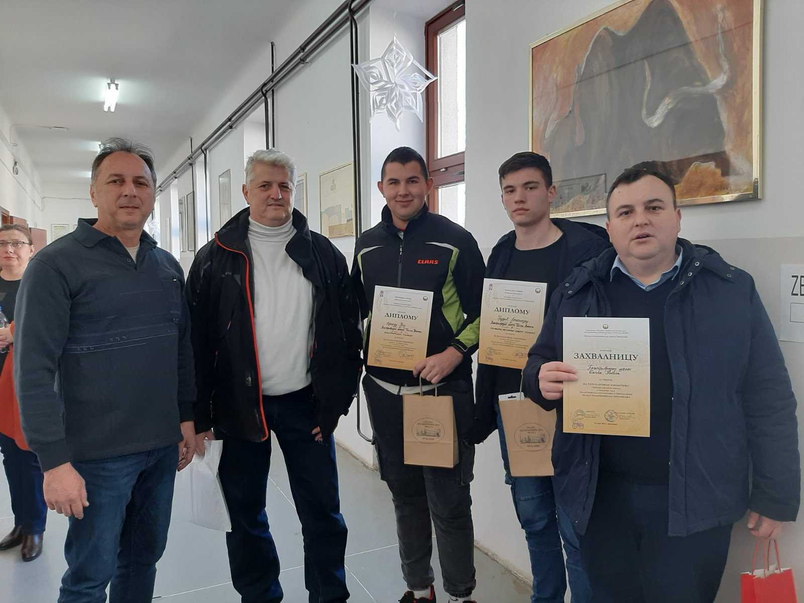 Uspeh učenika Poljoprivredne škole na Republičkom takmičenju