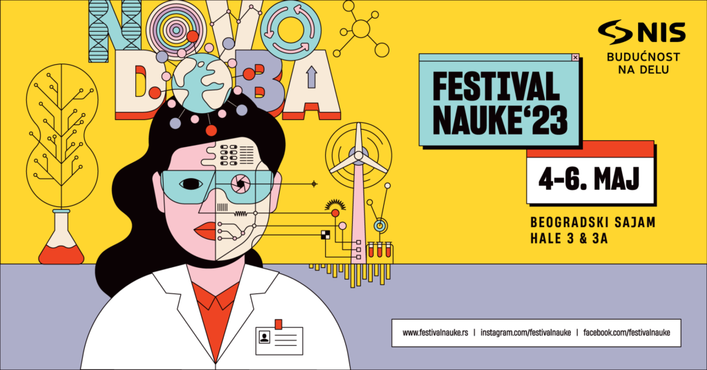 Festival nauke, koji se održava od 4. do 6. maja, objavio poziv za volontere