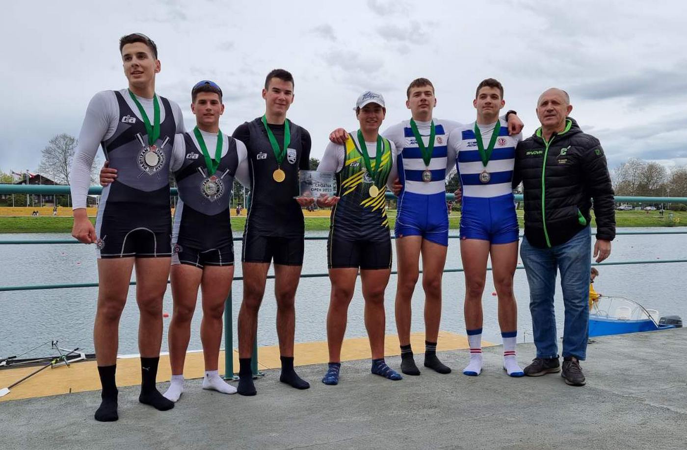 Tri medalje za veslače “Palića” na Međunarodnoj regati u Zagrebu
