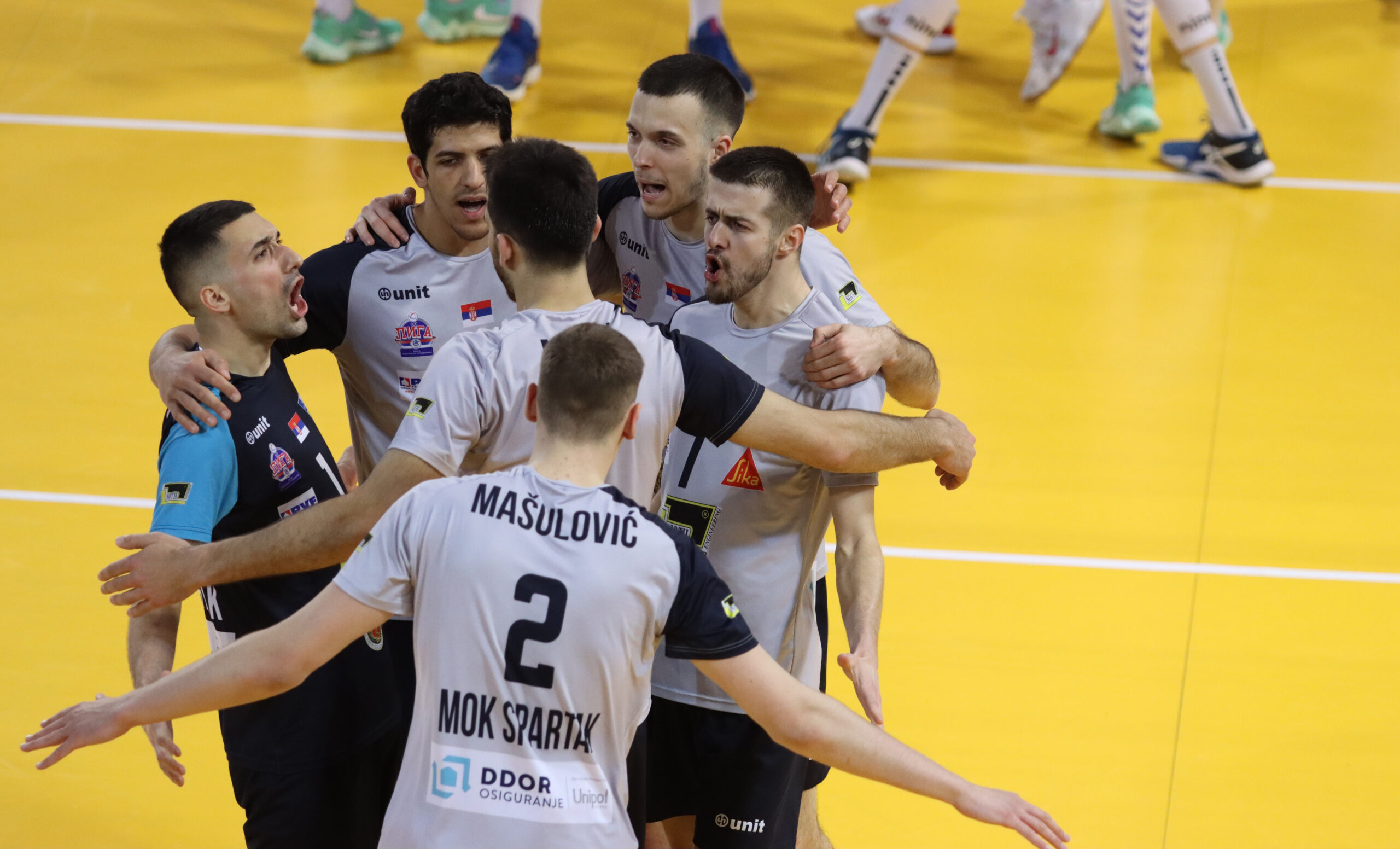 Odbojkaši Spartaka obezbedili plasman u polufinale plej ofa