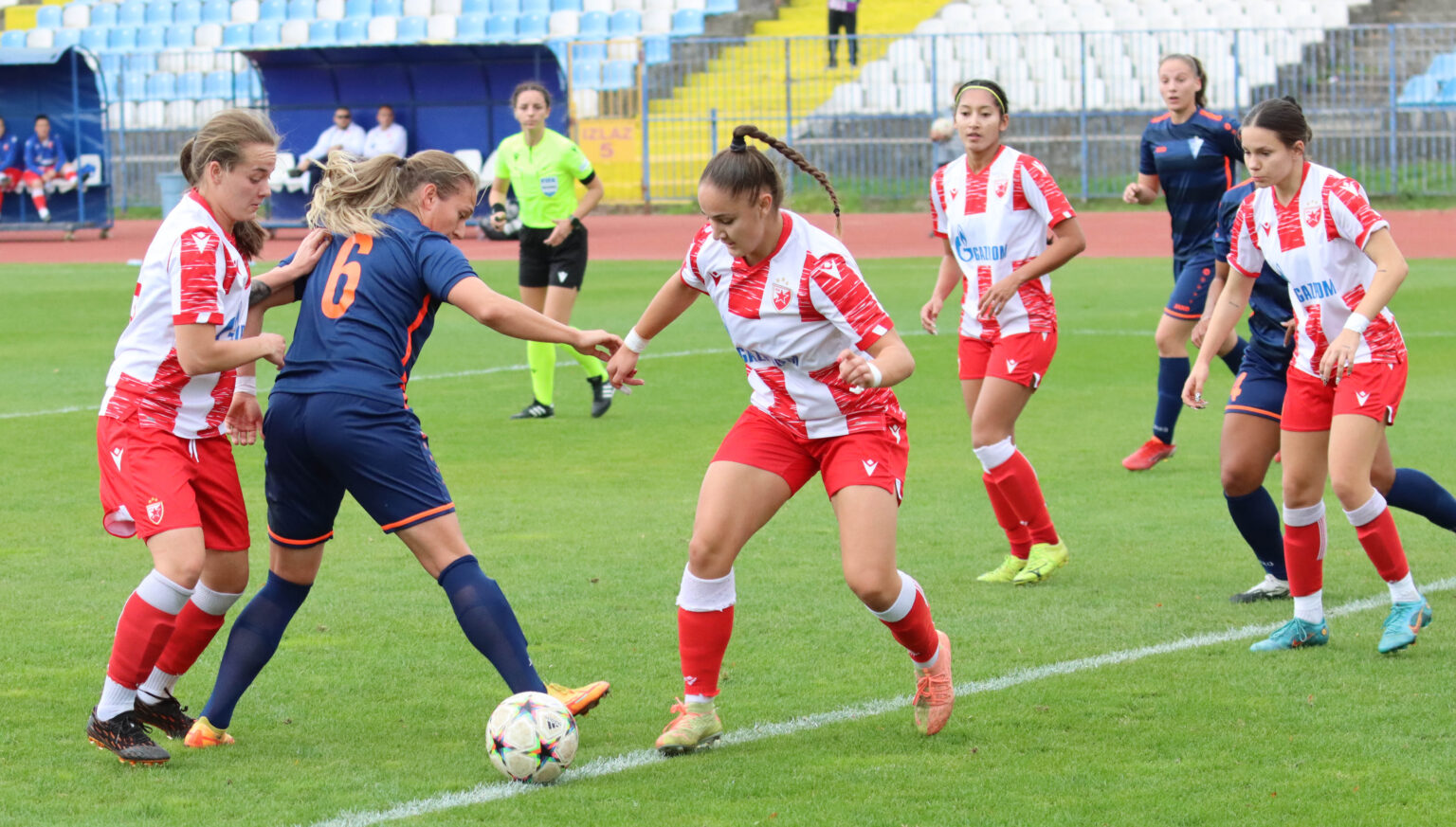 Fudbalerke Spartaka poražene od Crvene Zvezde