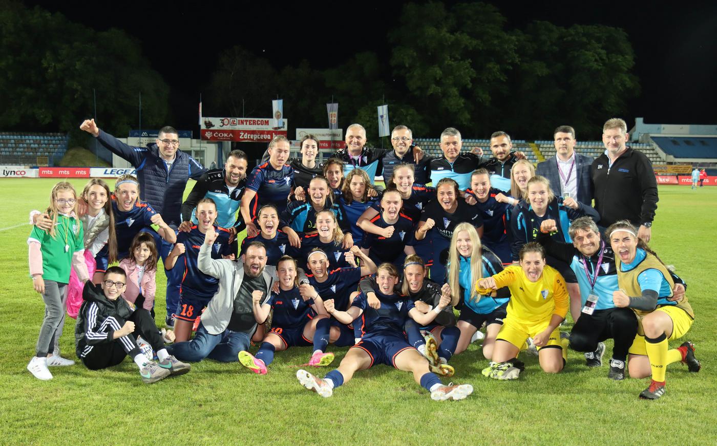 Fudbalerke Spartaka šampionke Srbije
