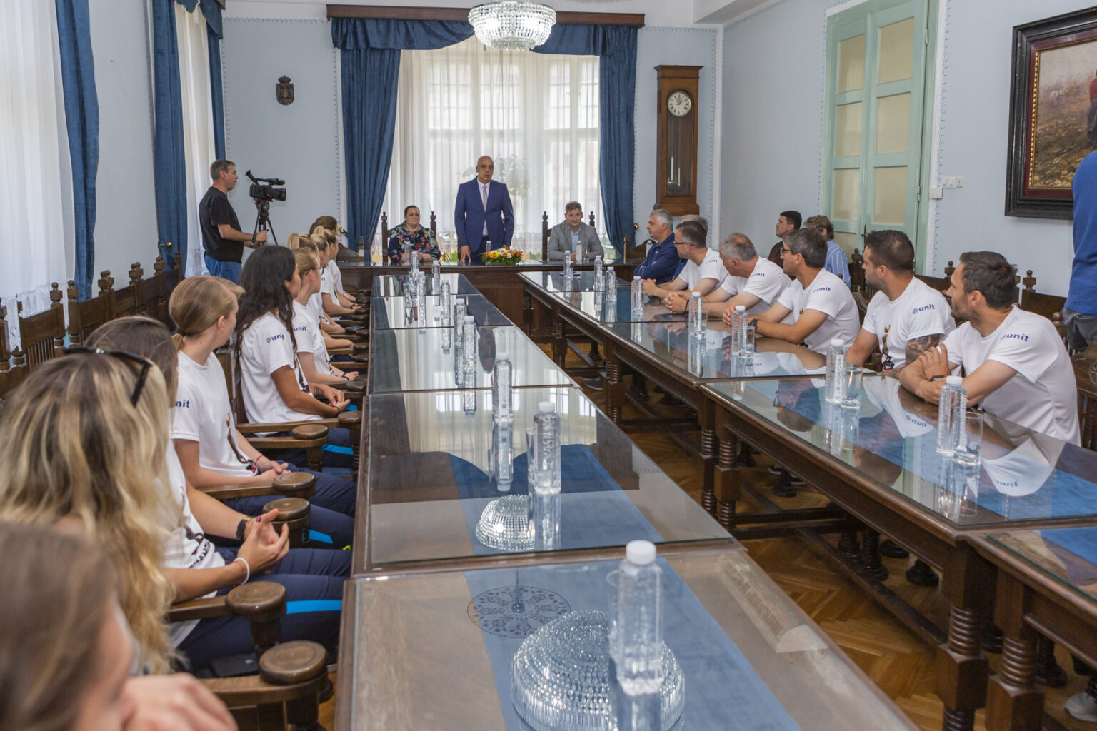 &bdquo;Golubice&ldquo; na prijemu kod gradonačelnika Bakića