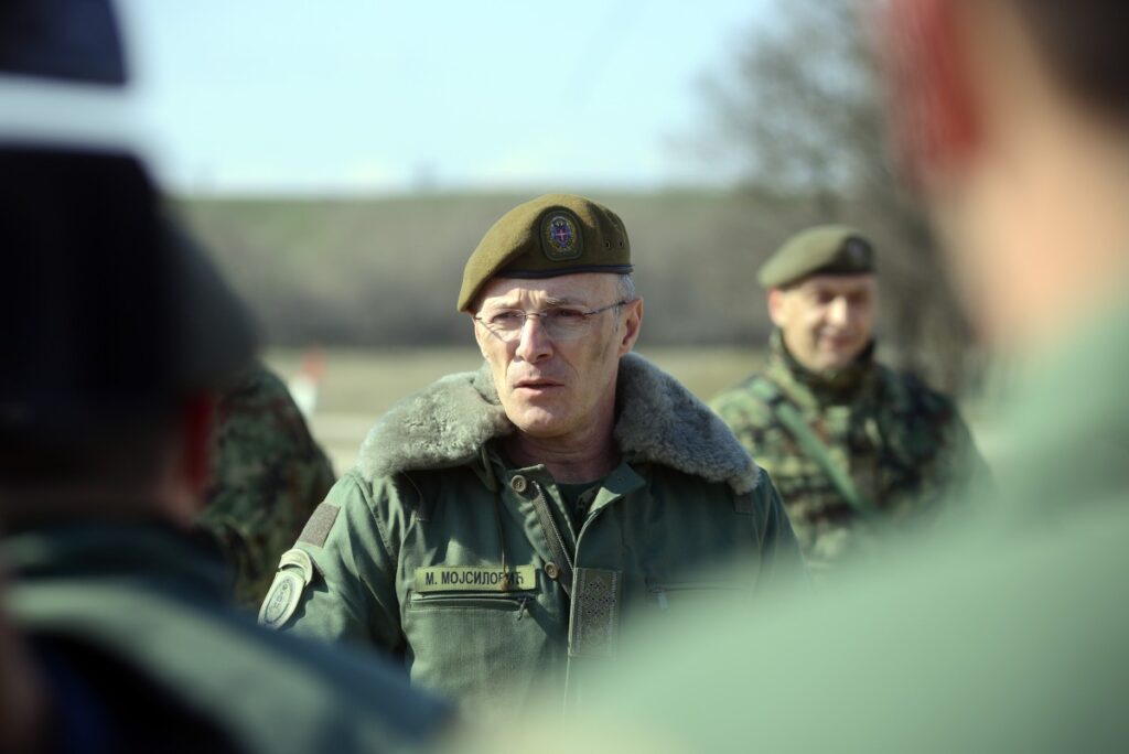 General Mojsilović obišao deo jedinica Vojske Srbije u Kopnenoj zoni bezbednosti