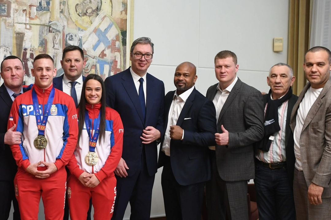 Vučić ugostio Kremleva i šampione: Izgradnja hale će pomoći razvoj našeg boksa
