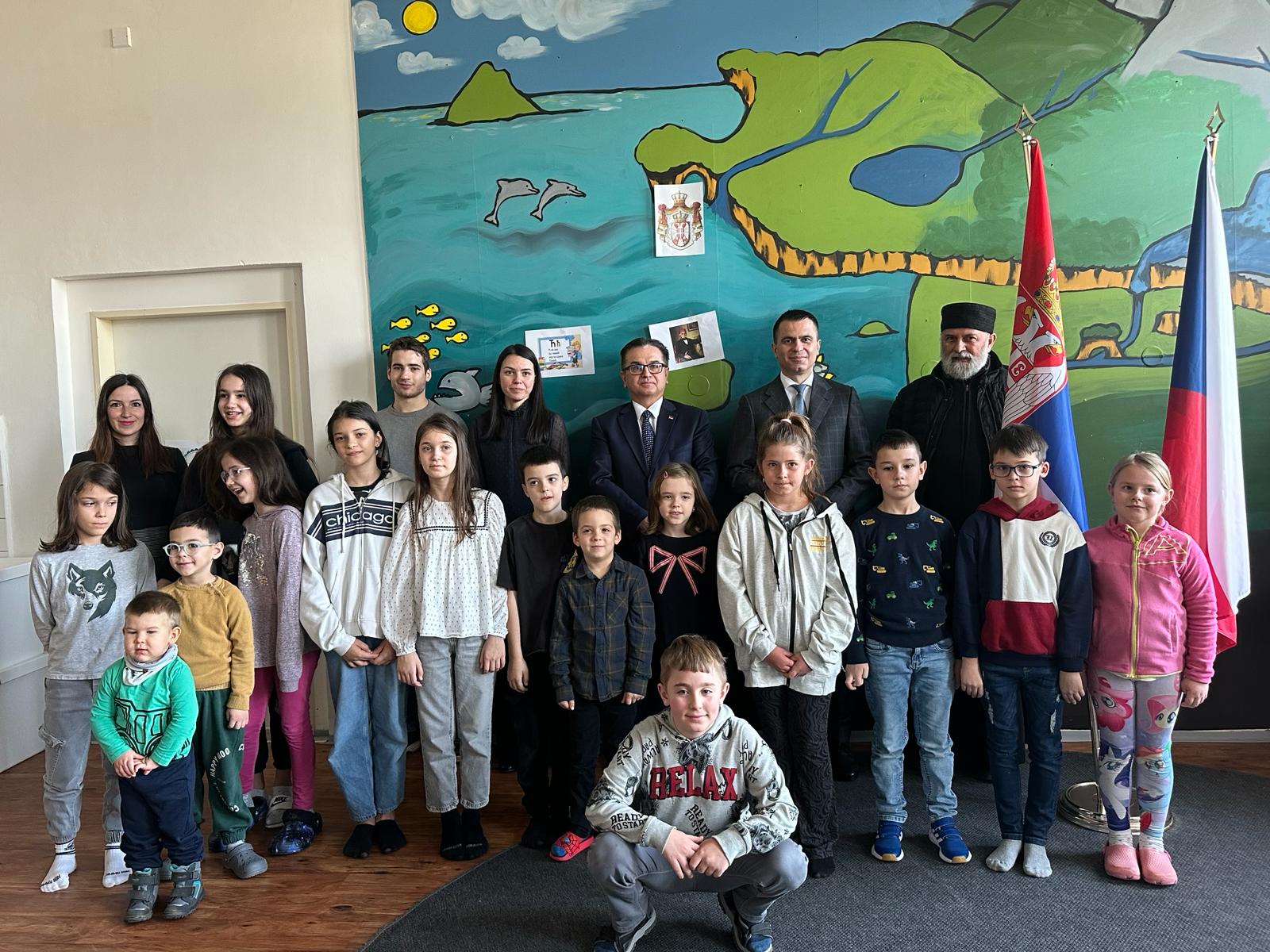 Milićević otvorio Srpsku dopunsku školu u Pragu