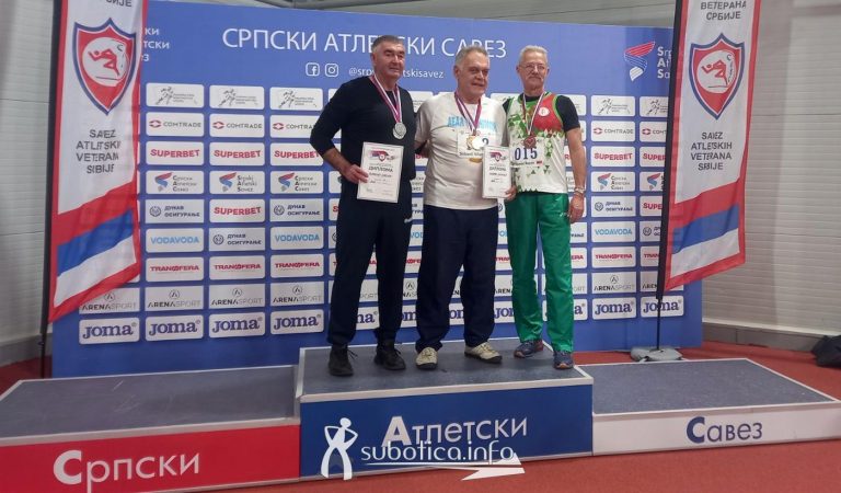 Veterani AK Spartak osvojili &scaron;est medalja na Balkanskom prvenstvu