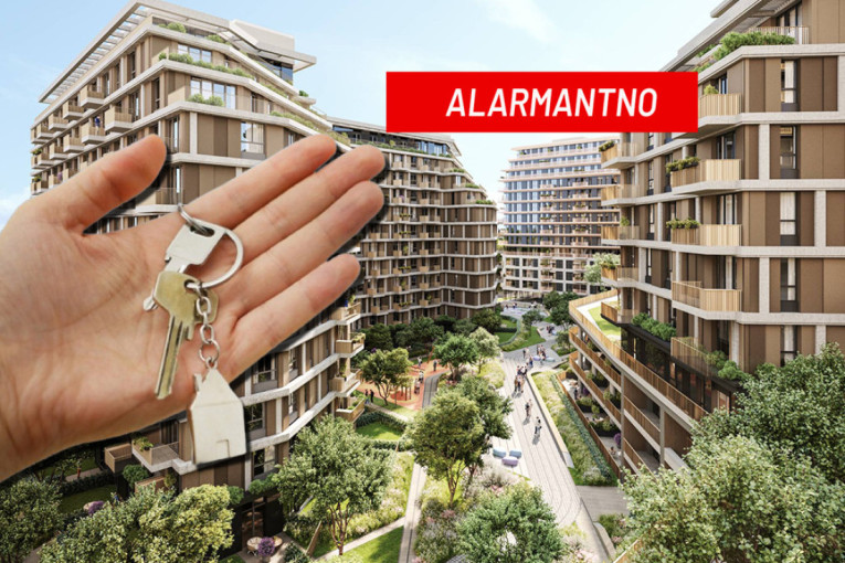 Stravičan snimak sa gradilišta Victory Gardens: Teren propada, beton se sliva niz padinu! (VIDEO)