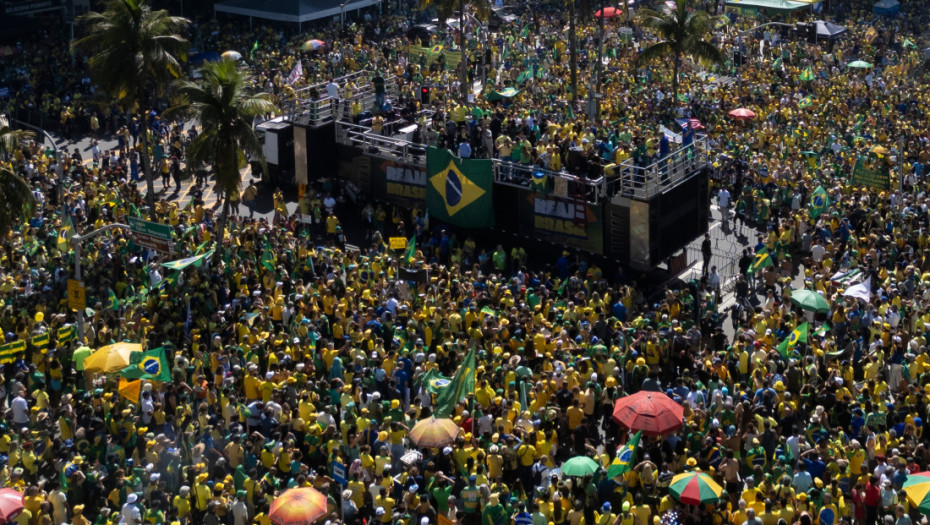Pristalice Bolsonara protestovale u više brazilskih gradova tražeći amnestiju