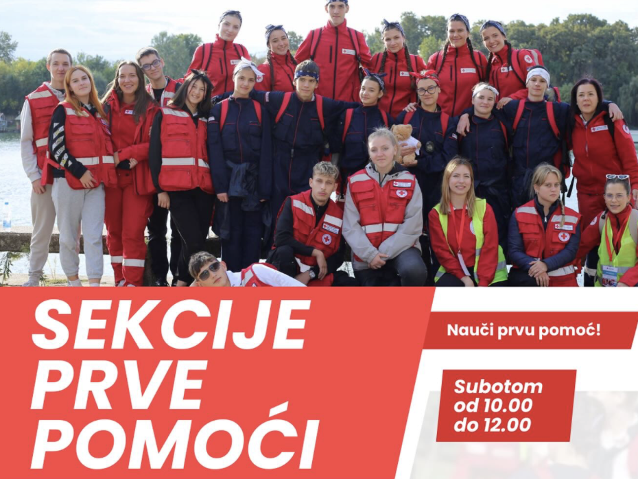 Crveni krst Subotica organizuje redovne treninge prve pomoći