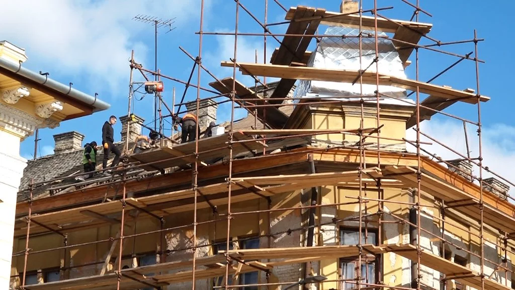 Rekonstrukcija krova na secesijskoj palati u ulici Age Mamužića