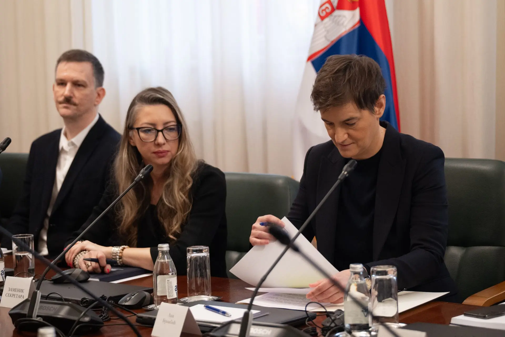 Brnabić: Izabrano troje predsedavajućih Komisije, sednica 9. februara