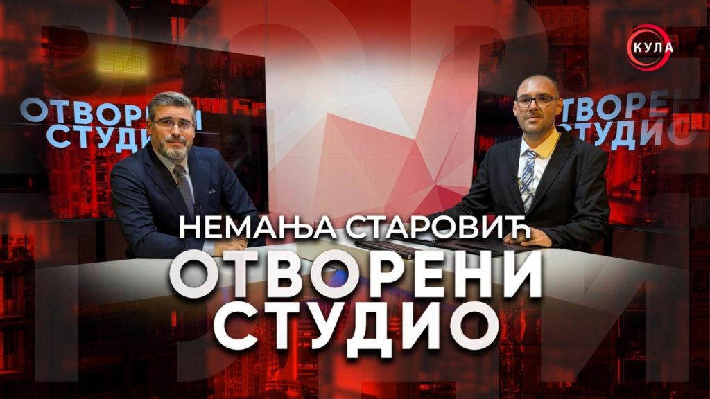 „Otvoreni studio": Ministar Nemanja Starović o evropskom putu Srbije, globalnim izazovima i značaju lokalnih izbora