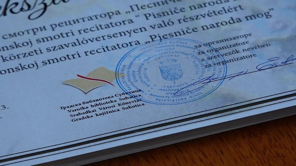 Održana Zonska smotra recitatora u Subotici