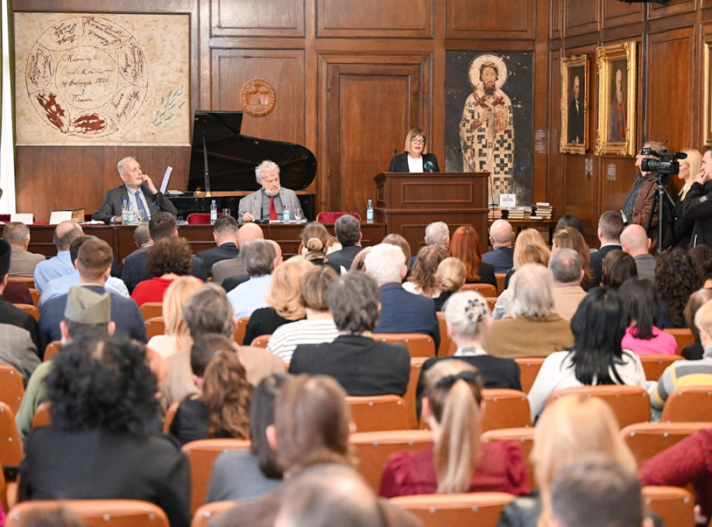 Maja Gojković na otvaranju poklon biblioteke Rusije u Matici srpskoj: Istorijska veza Srbije i Rusije