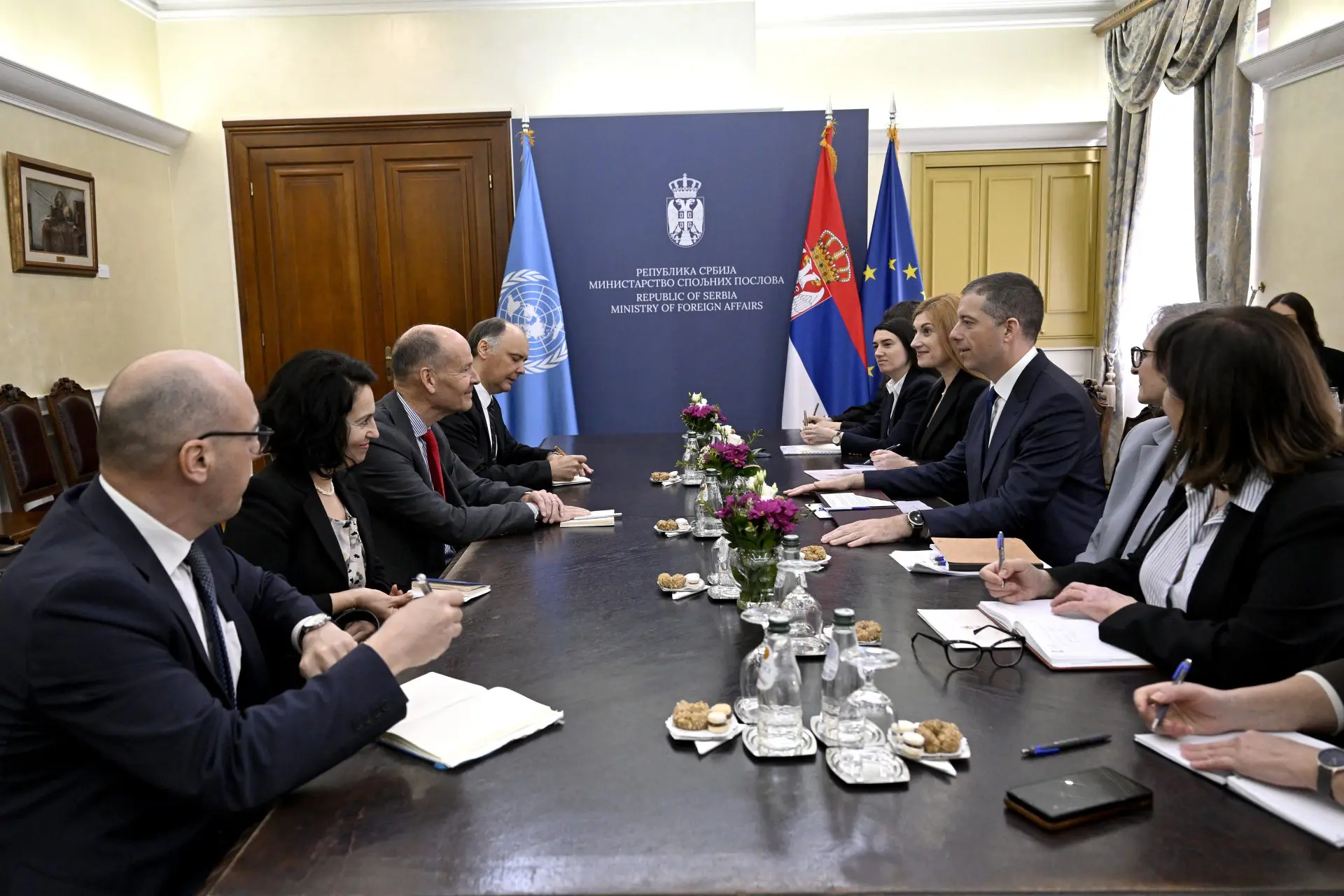 Đurić sa Sinirliogluom o izazovima sa kojima se suočavaju Srbi na KiM