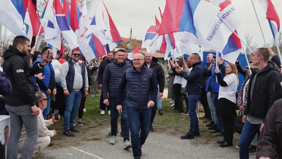 Vučević u selu Kusadak: Sačuvajmo Srbiju i Smederevsku Palanku 29. marta