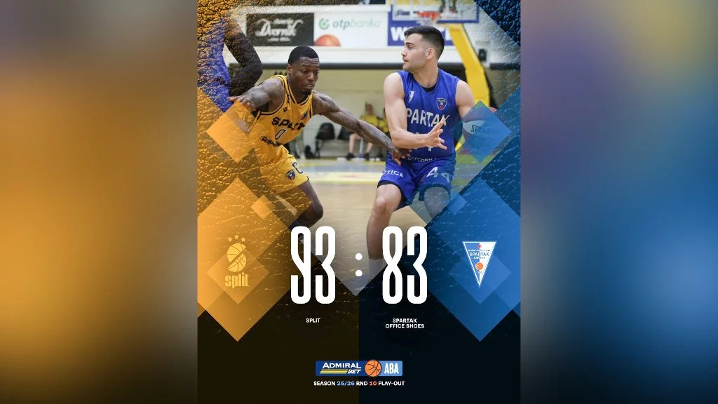 Poraz košarkaša u Splitu