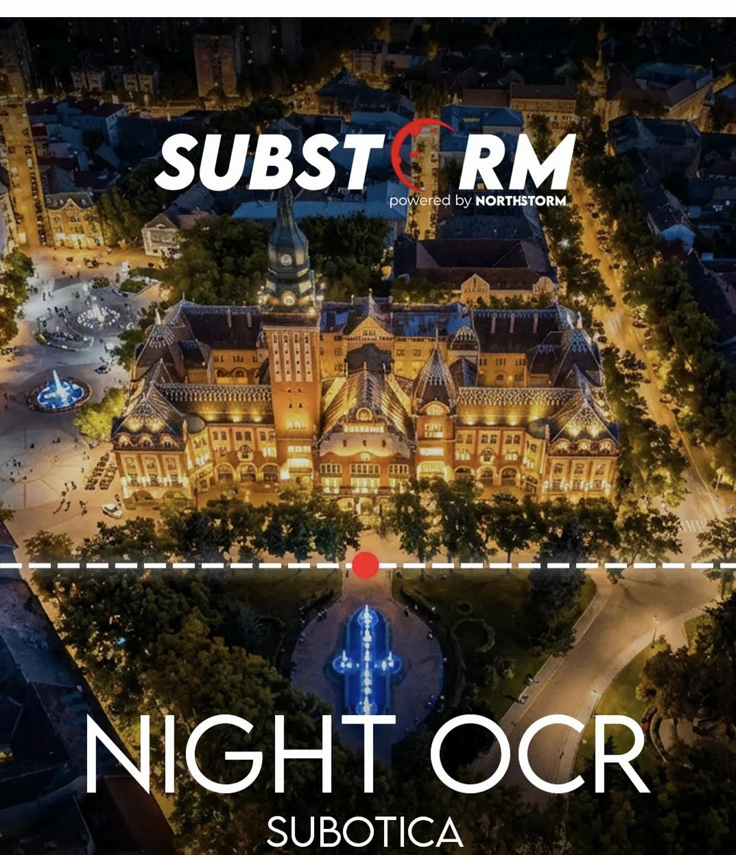 Spektakl u Subotici: Noćna trka sa preprekama osvaja grad