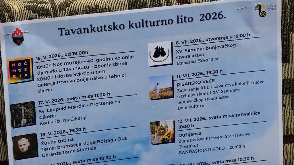 „Tavankutsko kulturno leto” kreće 15. maja