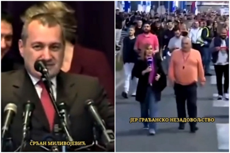 Srđan Milivojević u epizodi "I preko tragedije do fotelje" (VIDEO)