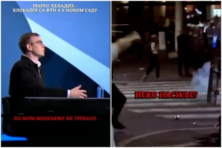 Grad razlupali, palili kontejnere, napadali policiju: Student blokader kaže da to nije nasilje, a šta je?!