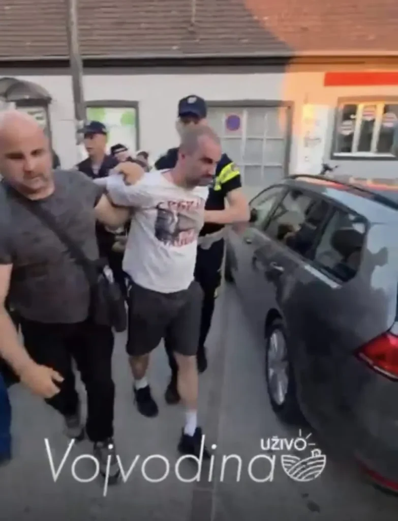 Incident na tribini UG „Moj Bač“, aktivista priveden nakon sukoba sa policijom