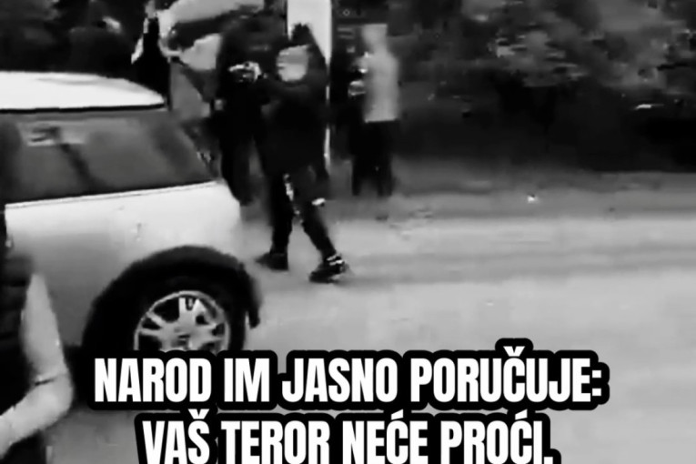 Nasilju blokadera nema kraja: Suzavcem na građane jer ne misle isto!