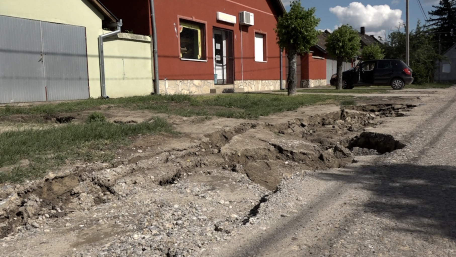 Danas se očekuje saniranje štete zbog sleganja zemlje u Bajmoku