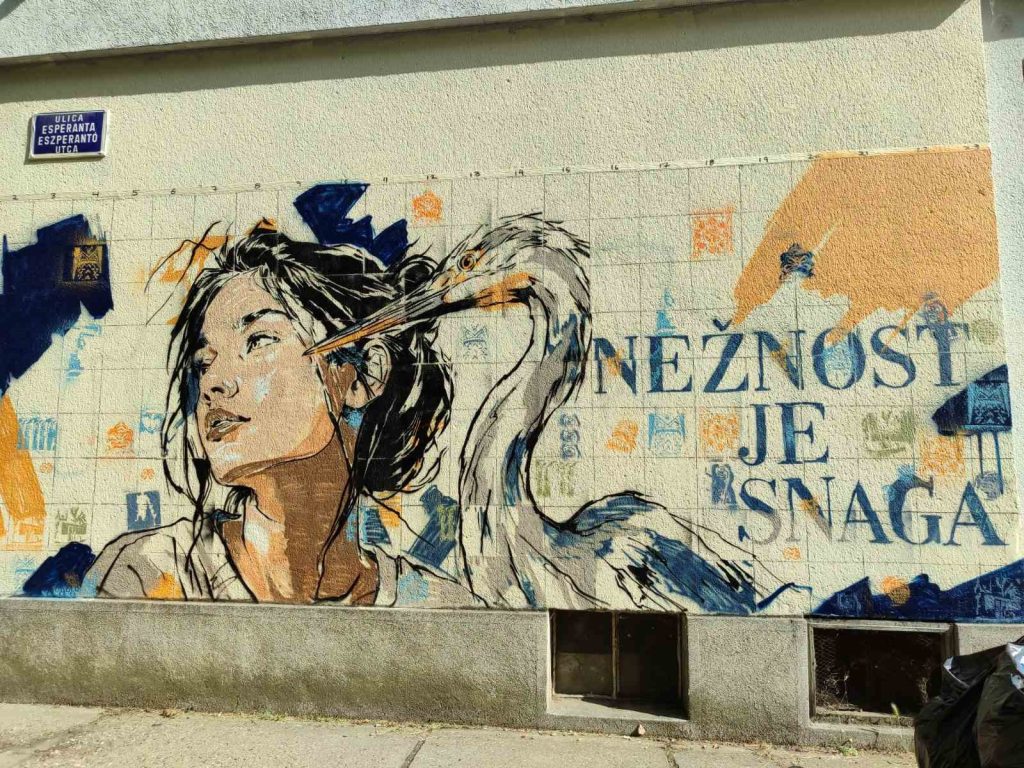 Poruka na zidu: kako je jedna Portgalka promenila ugao ulice u Subotici