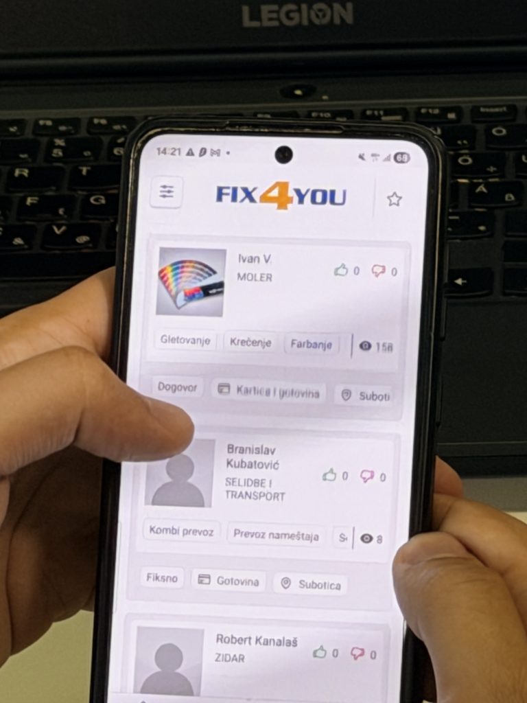Subotičanin razvio aplikaciju koja spaja majstore i klijente