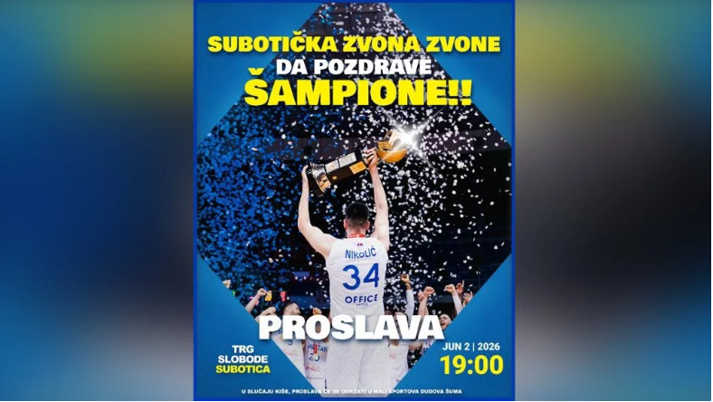 Subotica slavi šampione Srbije