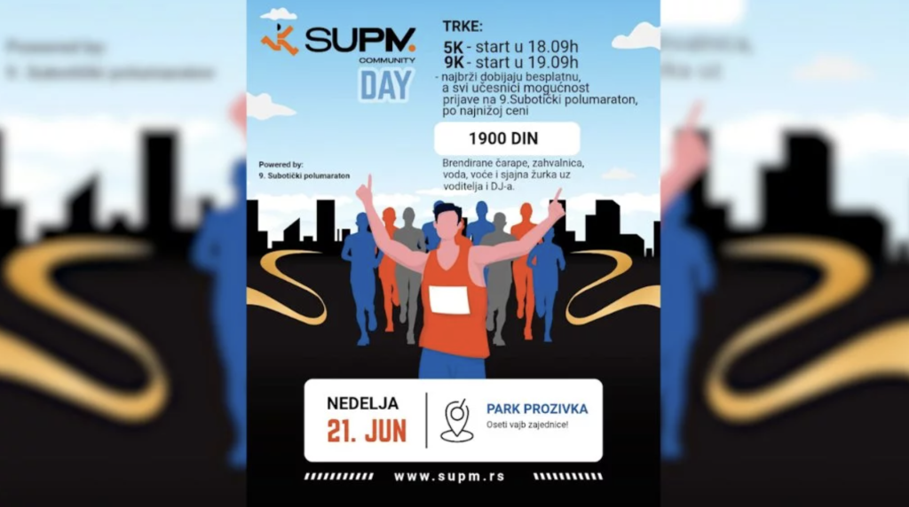 Dan sporta i rekreacije – SUPM Community Day“ 21. juna