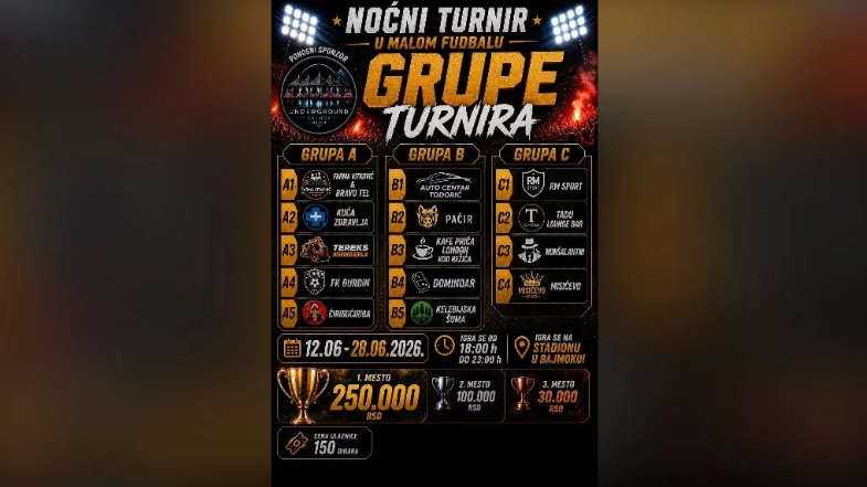 Letnji turnir „Bajmok 2026”