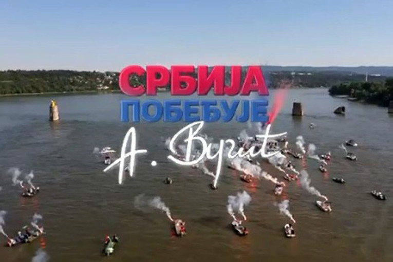 Velika regata i poruka "Srbija pobeđuje"! Novi Sad priredio prizore za pamćenje