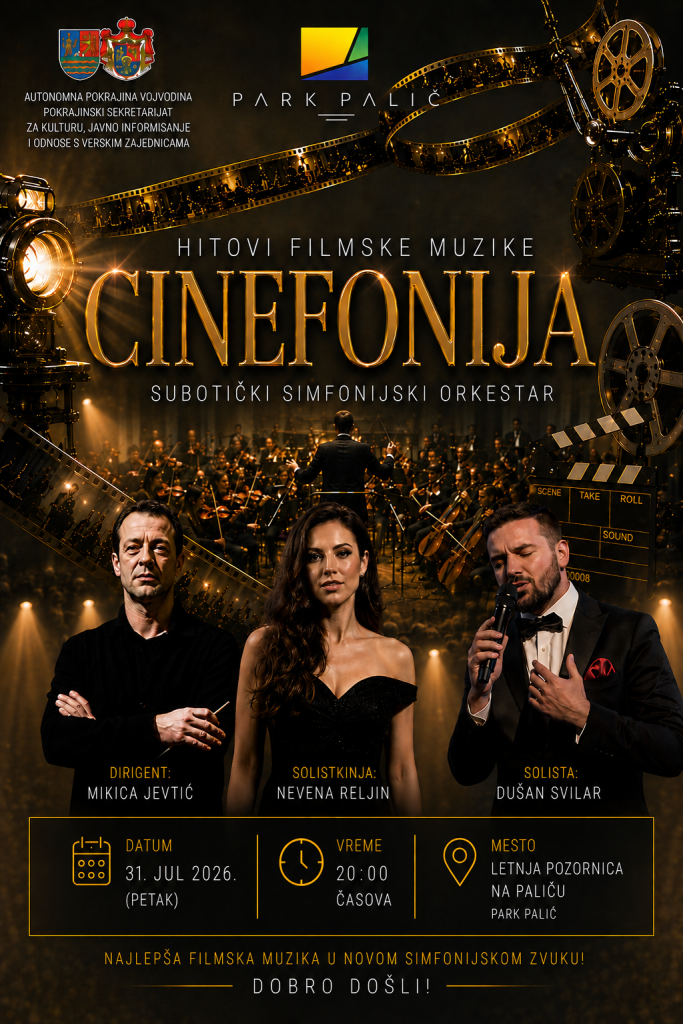 Palić dobija letnju filmsku bajku uz zvuke simfonijskog orkestra