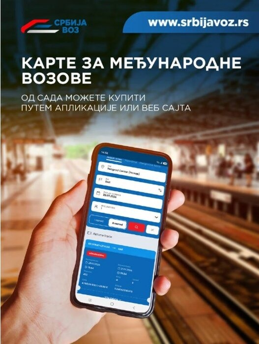 Karte za vozove ka Baru i Segedinu sada i preko interneta: šta putnici treba da znaju pre polaska