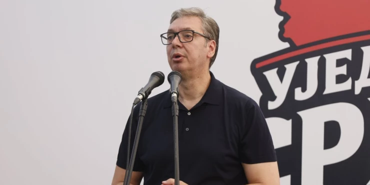Država nije igračka! Vučićeve reči odjeknule: Nećemo da se igramo sa sudbinom naše dece - moj posao je da vodim Srbiju (FOTO/VIDEO)