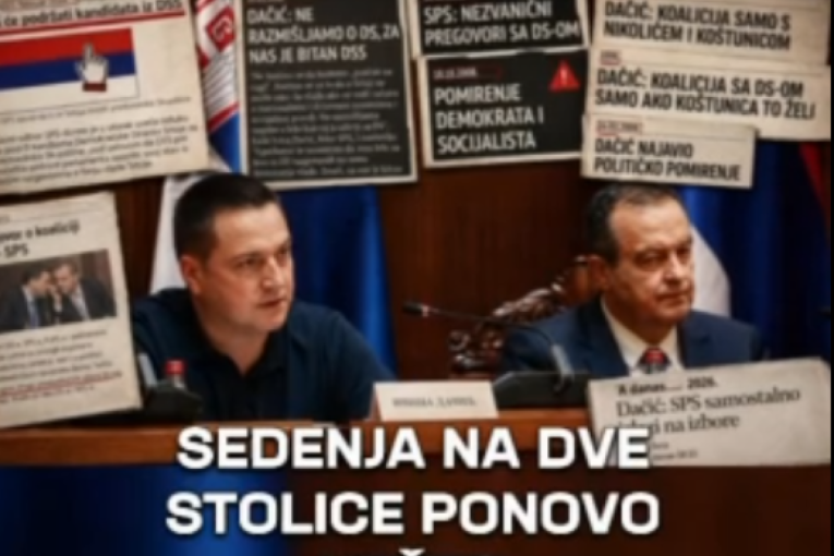 Politički majstori sedenja na dve stolice ponovo vešto kalkulišu! (VIDEO)