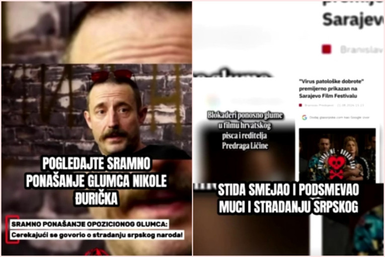 Đuričko se smejao dok su pričali o Srbima u "Oluji"! Egzodus pretvoren u crni humor, glumac poručio: "Tako i treba" (VIDEO)